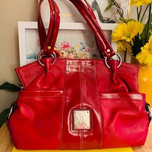 Tignanello Red shoulder Bag